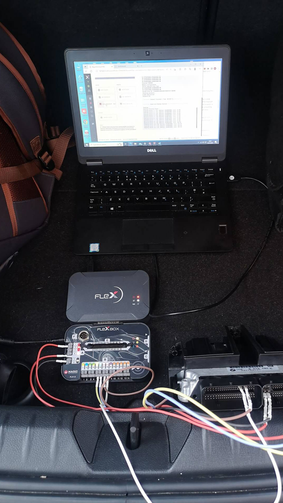 BMW 116D R/W ECU Bench Flex