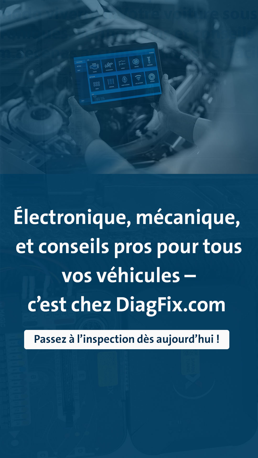 Électronique + Inspection Mécanique : OK !